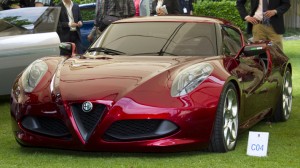 Alfa Romeo 4C - Concorso d'Eleganza at Villa d'Este